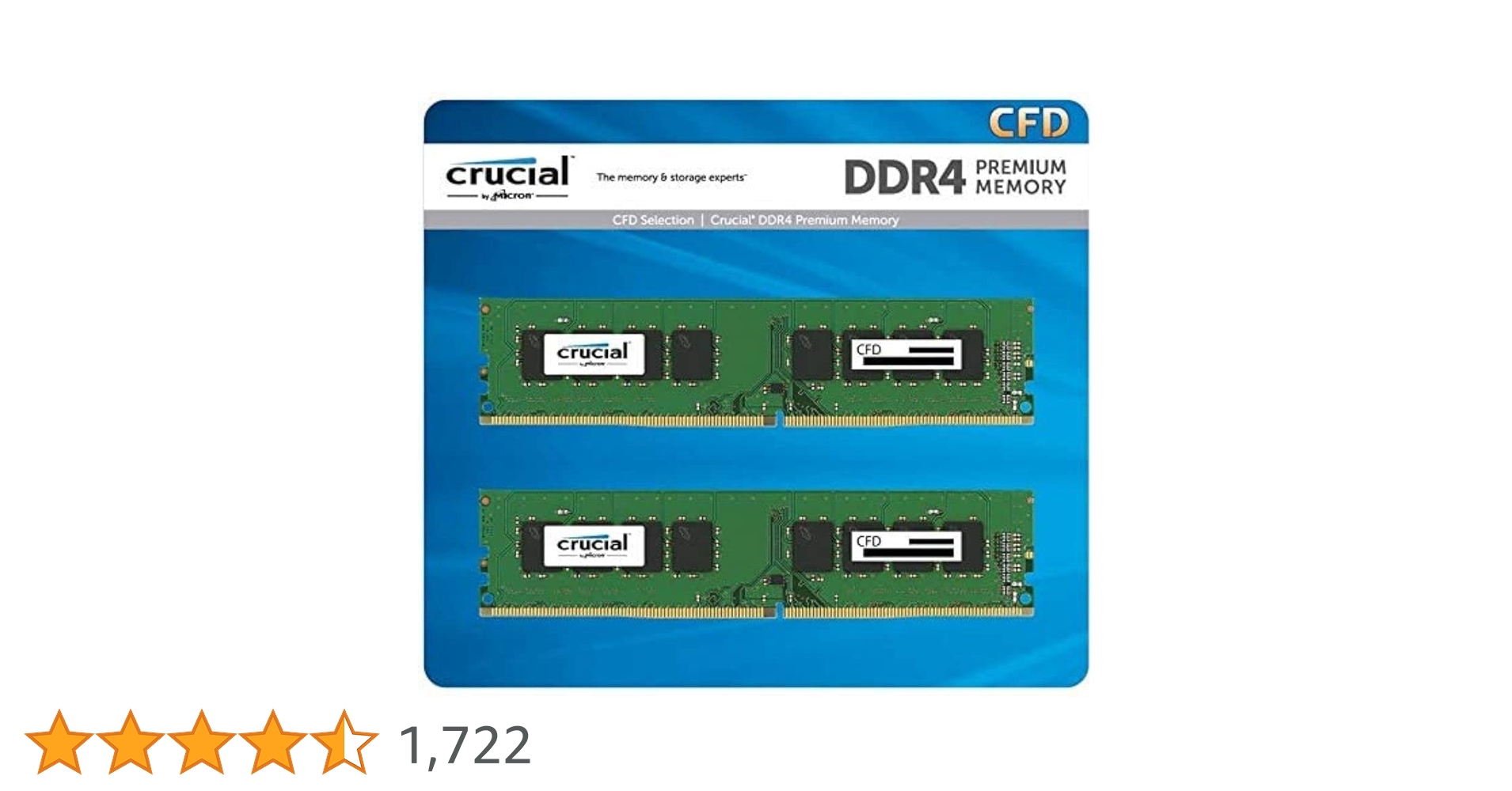 DDR4 16GB×4 64GBデスクトップ用メモリ crucial CFD CT4K16G4DFD824A | Crucial DDR4-2400 デスクトップ用メモリ
